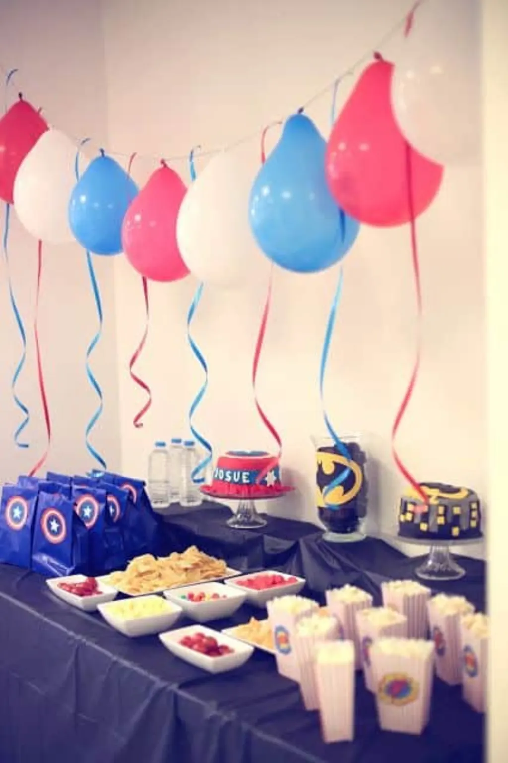 Sur Pinterest Anniversaire de super-héros. Décoration | Avengers