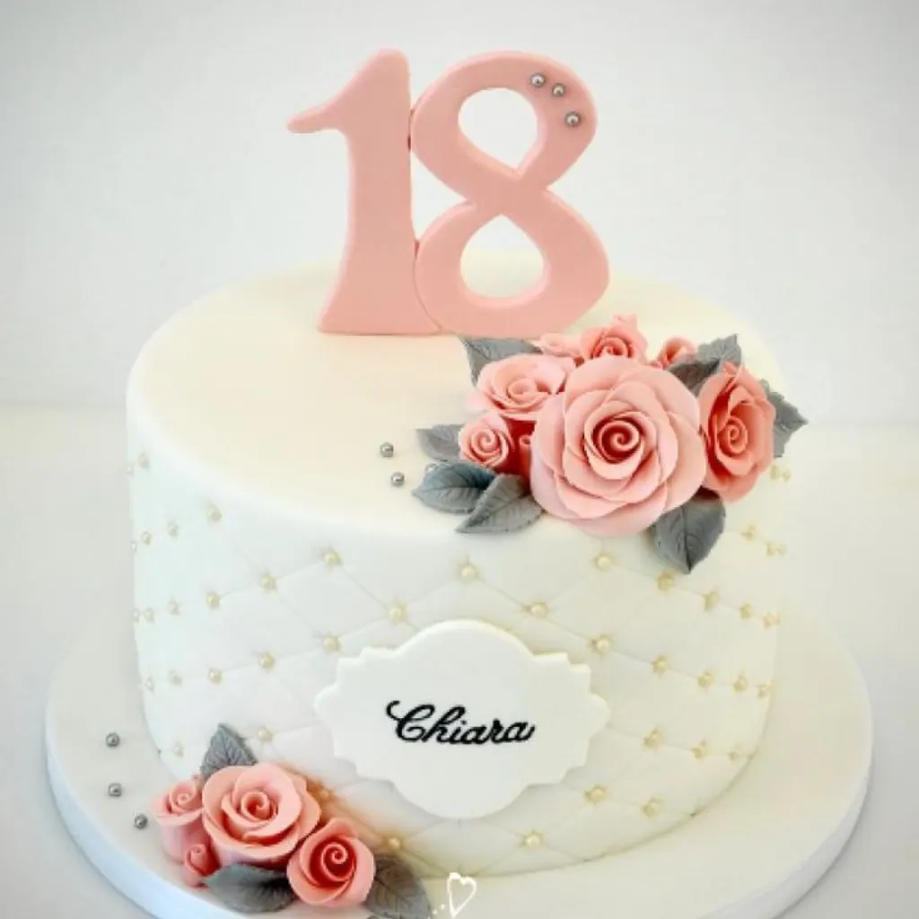 Sur Pinterest 18th Birthday cake