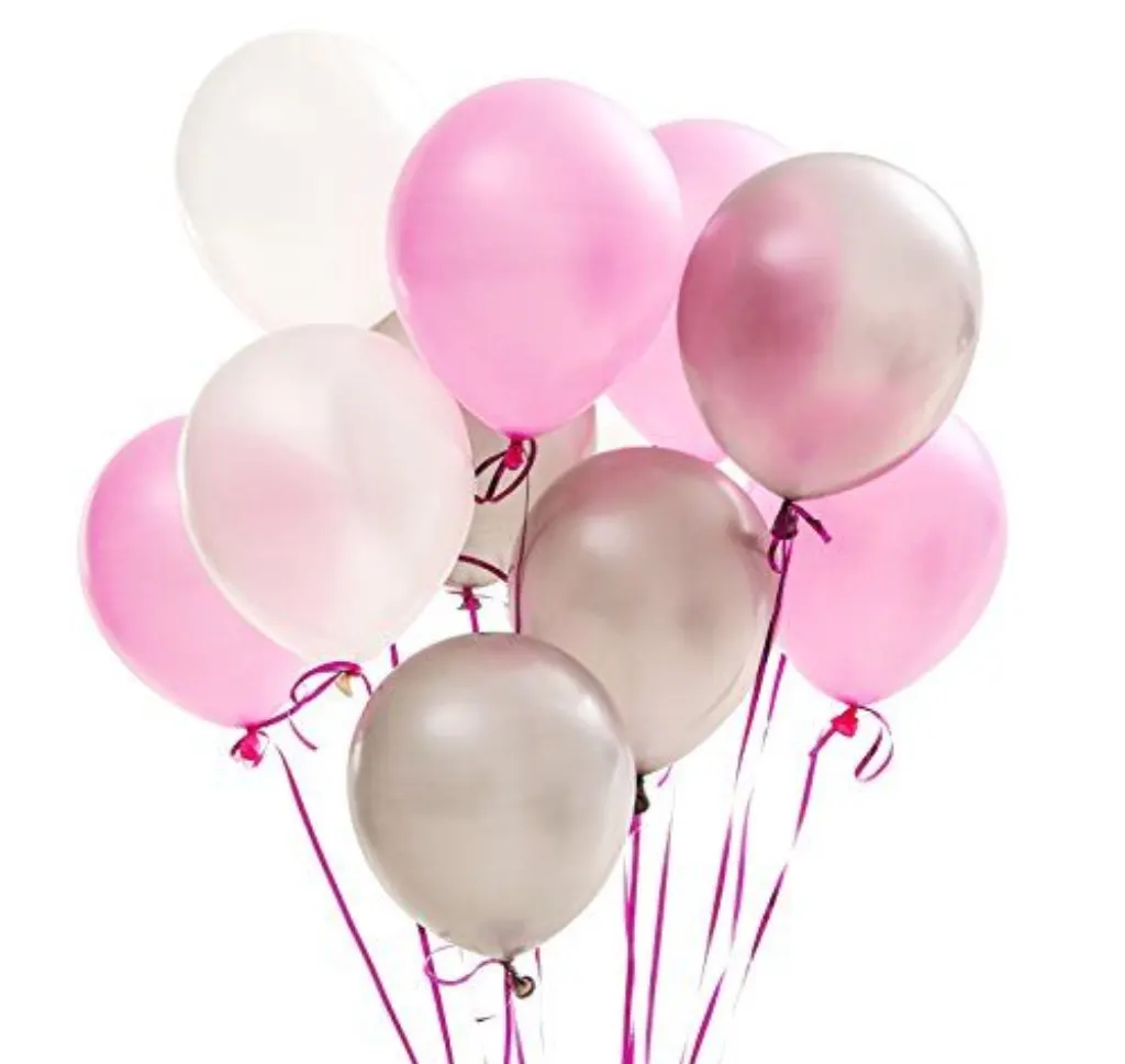 Sur Pinterest PuTwo Ballons Anniversaire Lot de 100 Ballon Hélium Latex Ballon Nacré