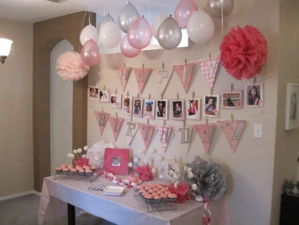 Sur Pinterest Décoration ballon anniversaire fille pour organiser une fête géniale