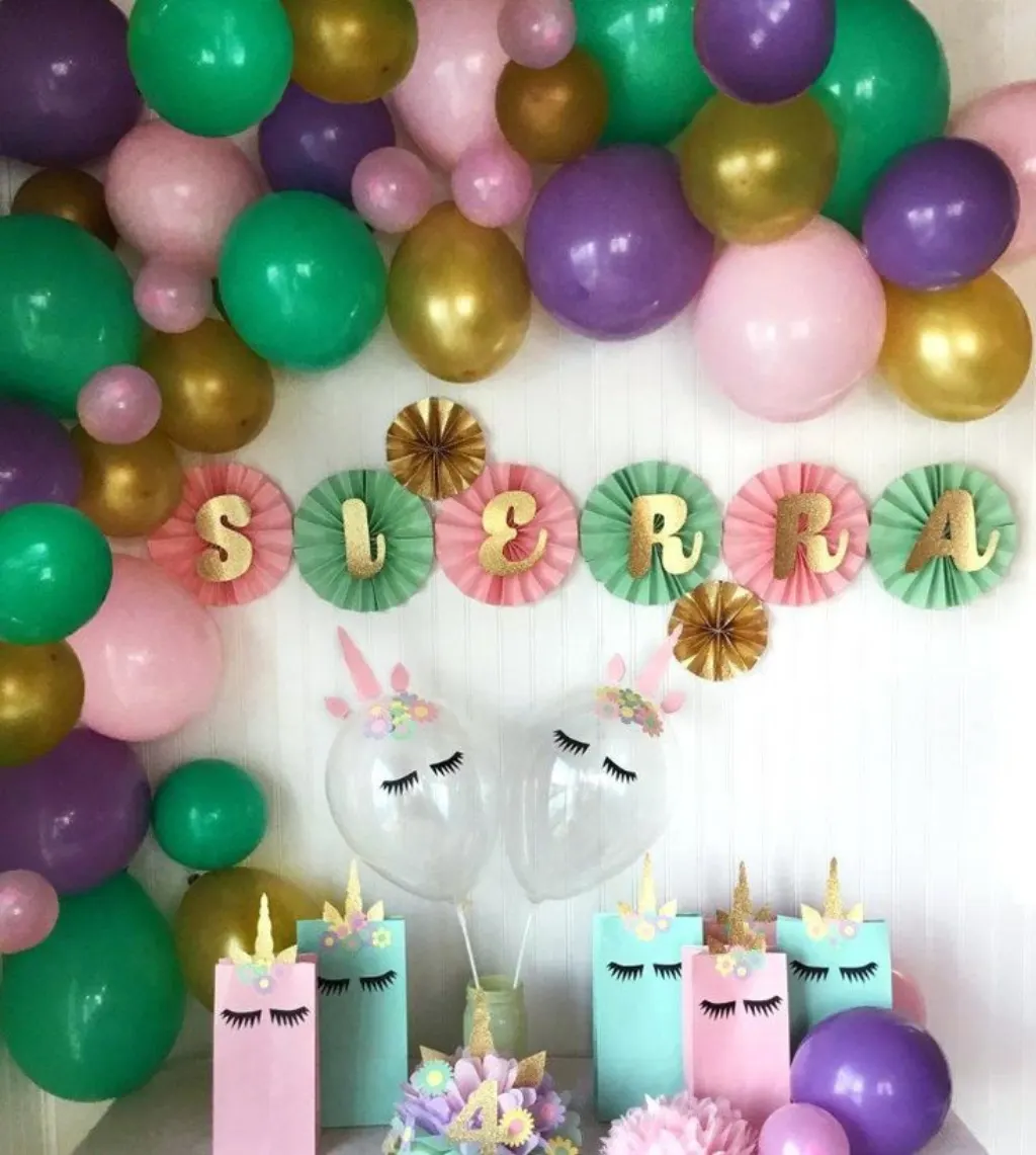 Sur Pinterest Décoration ballon anniversaire fille pour organiser une fête géniale