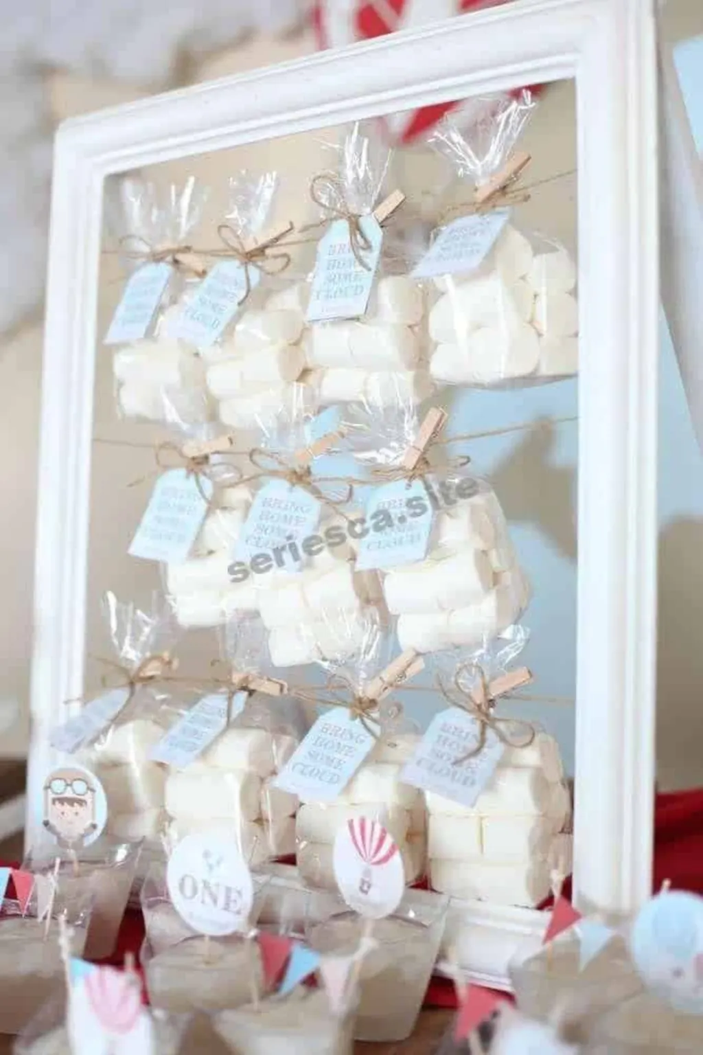Sur Pinterest Rustic Hot Air Ballon Birthday Party Ideas