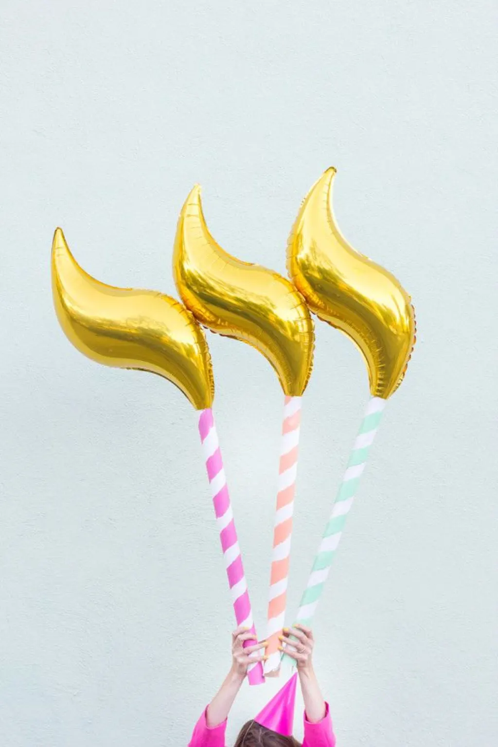 Sur Pinterest DIY Birthday Candle Balloons