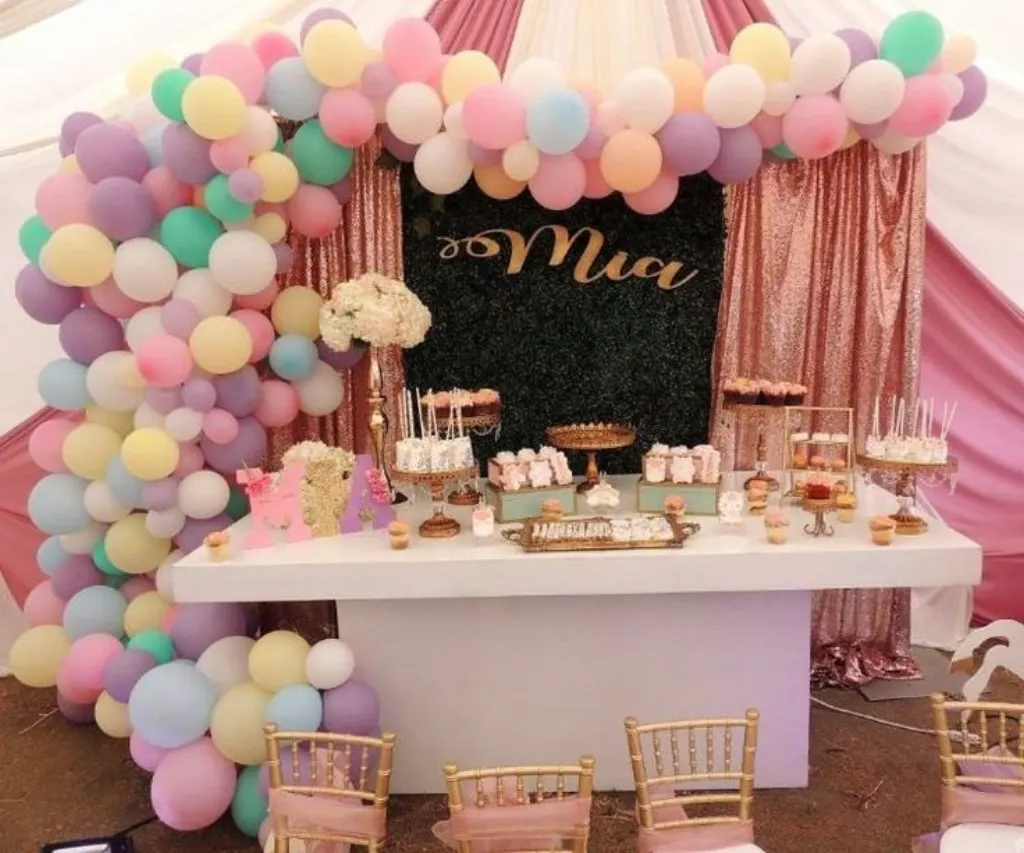 Sur Pinterest Décoration ballon anniversaire fille pour organiser une fête géniale