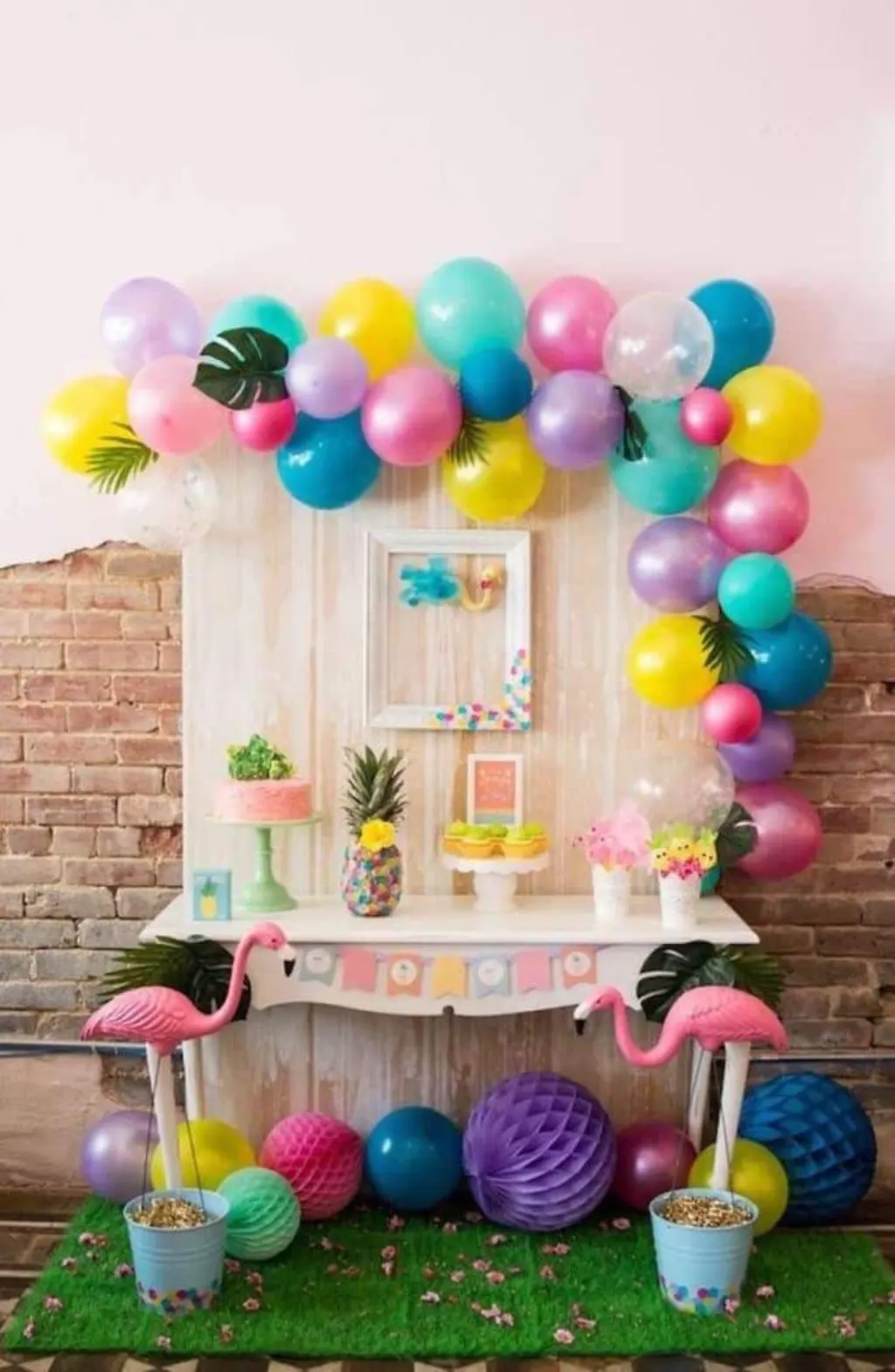 Sur Pinterest Décoration ballon anniversaire fille pour organiser une fête géniale