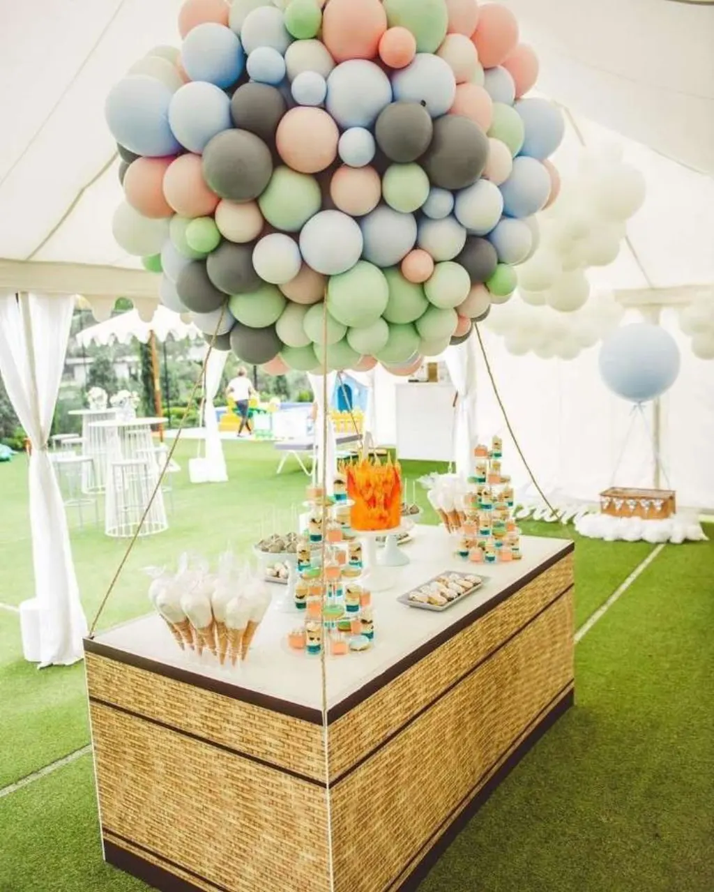 Sur Pinterest Décoration ballon anniversaire fille pour organiser une fête géniale