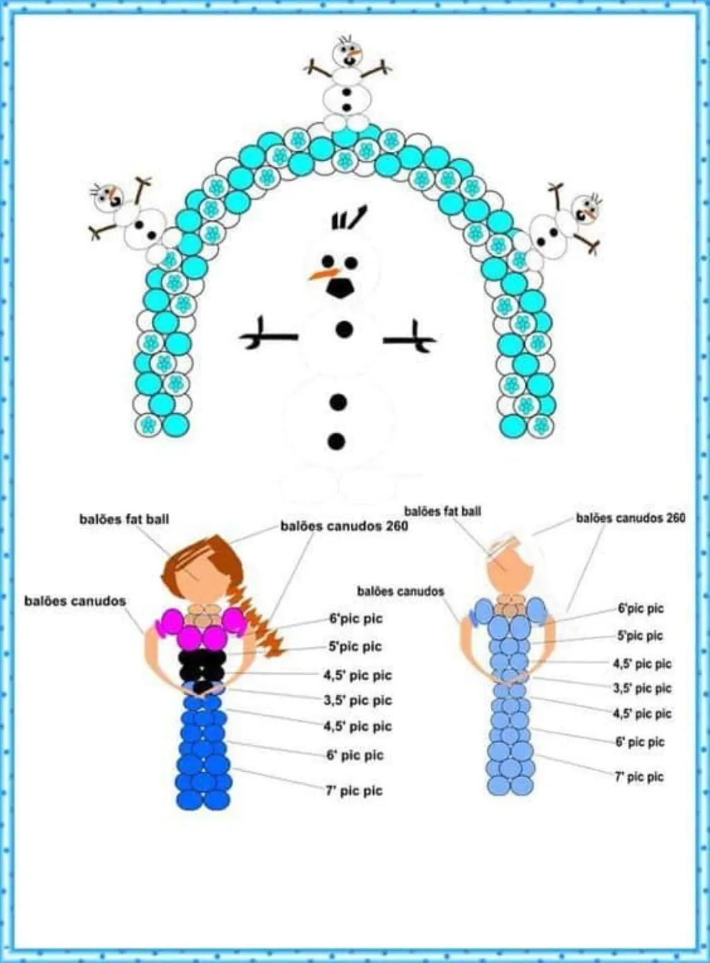 Sur Pinterest Frozen balloon