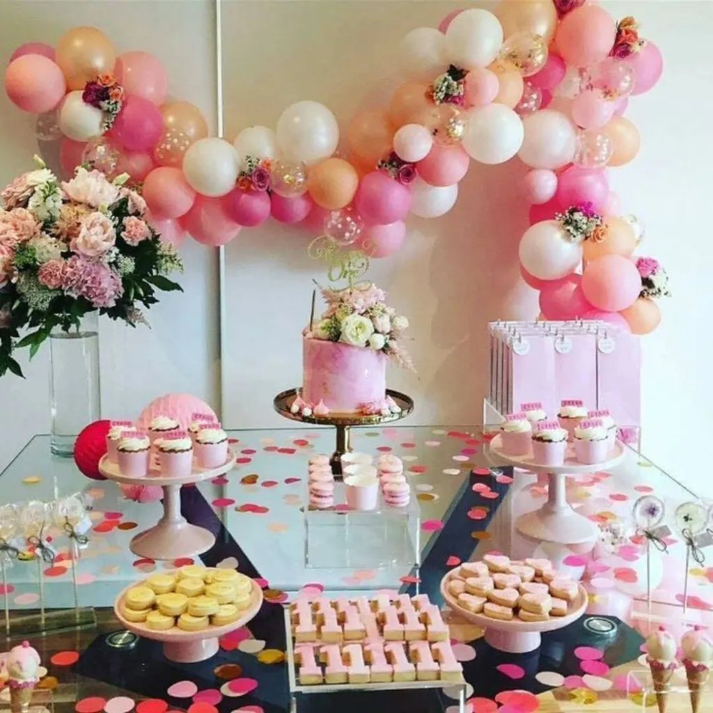 Sur Pinterest Décoration ballon anniversaire fille pour organiser une fête géniale