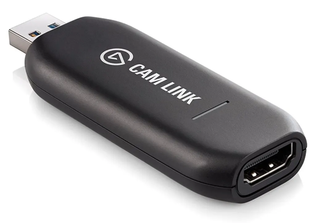 Elgato Cam Link - Diffusion en direct et enregistrement via DSLR, caméscope ou caméra action