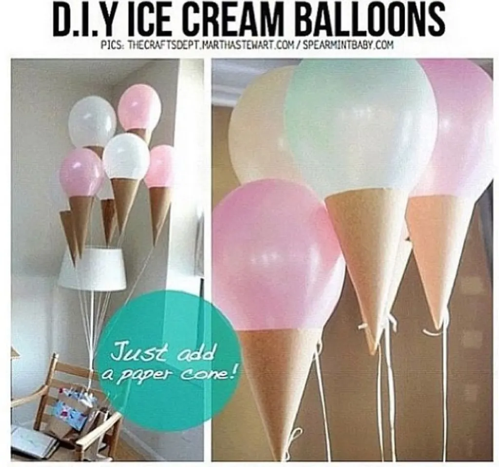 Sur Pinterest 22 Awesome DIY Balloons Decorations