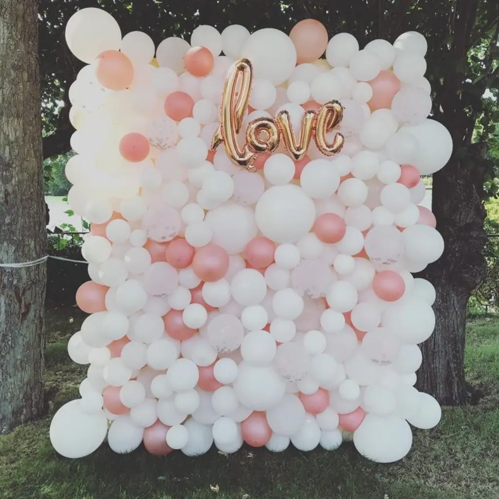 Sur Pinterest Hier, pour le magnifique Mariage de Lisa&Yohan, notre mur de ballons