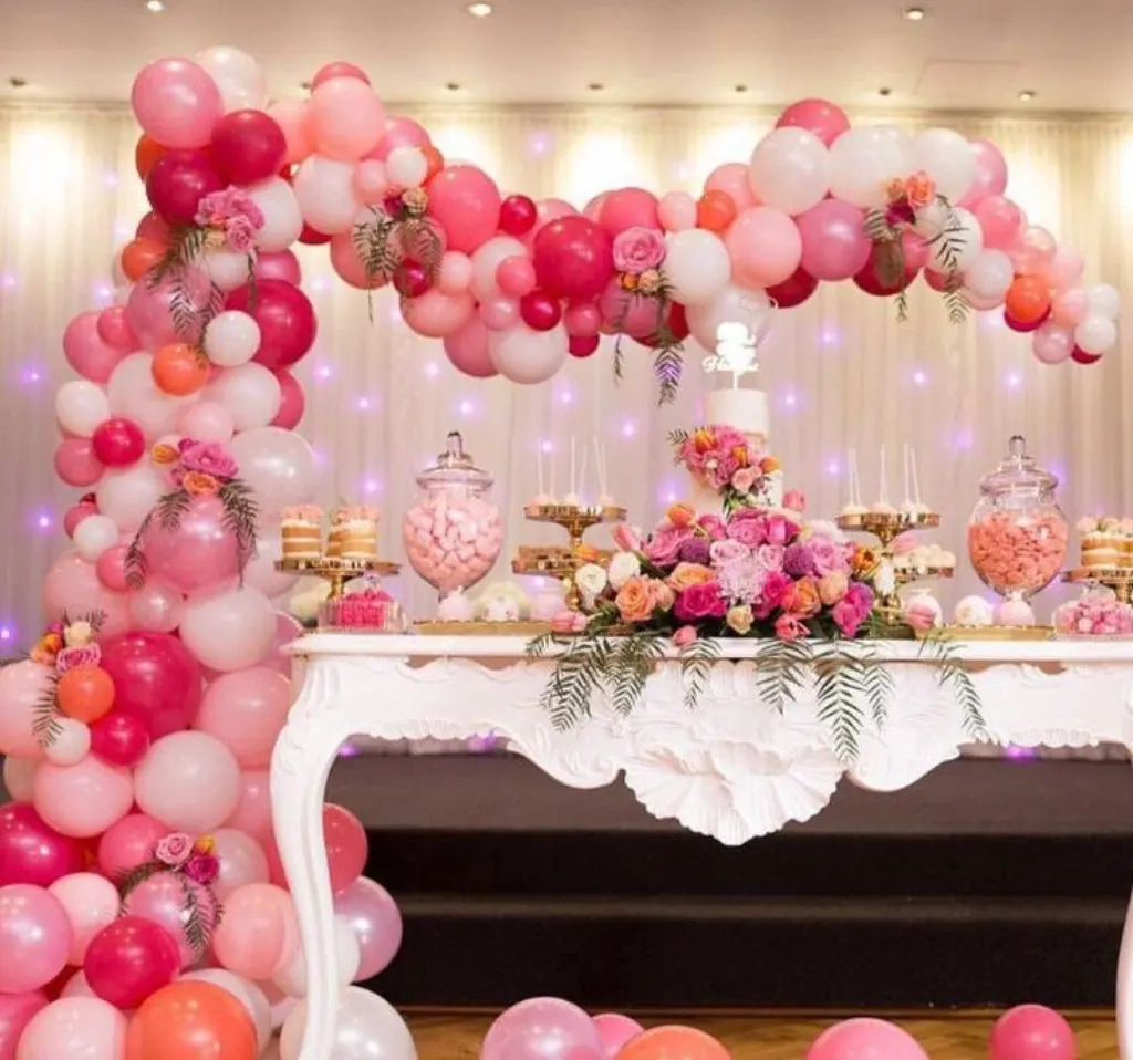 Sur Pinterest Décoration ballon anniversaire fille pour organiser une fête géniale