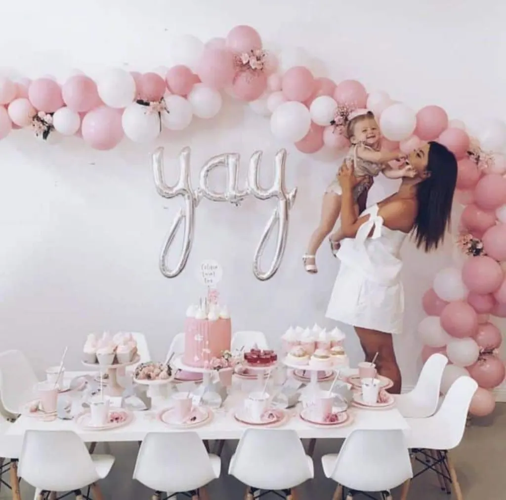 Sur Pinterest Décoration ballon anniversaire fille pour organiser une fête géniale