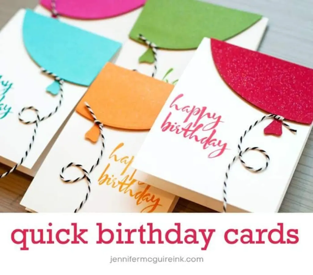 Sur Pinterest Video: Quick Balloon Cards + Cool New Product + BIG Giveaway