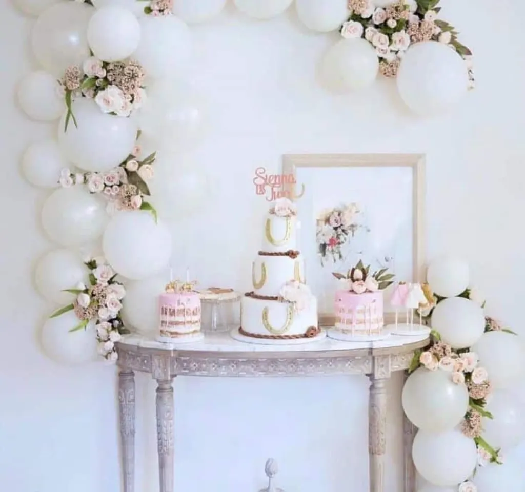 Sur Pinterest Décoration ballon anniversaire fille pour organiser une fête géniale