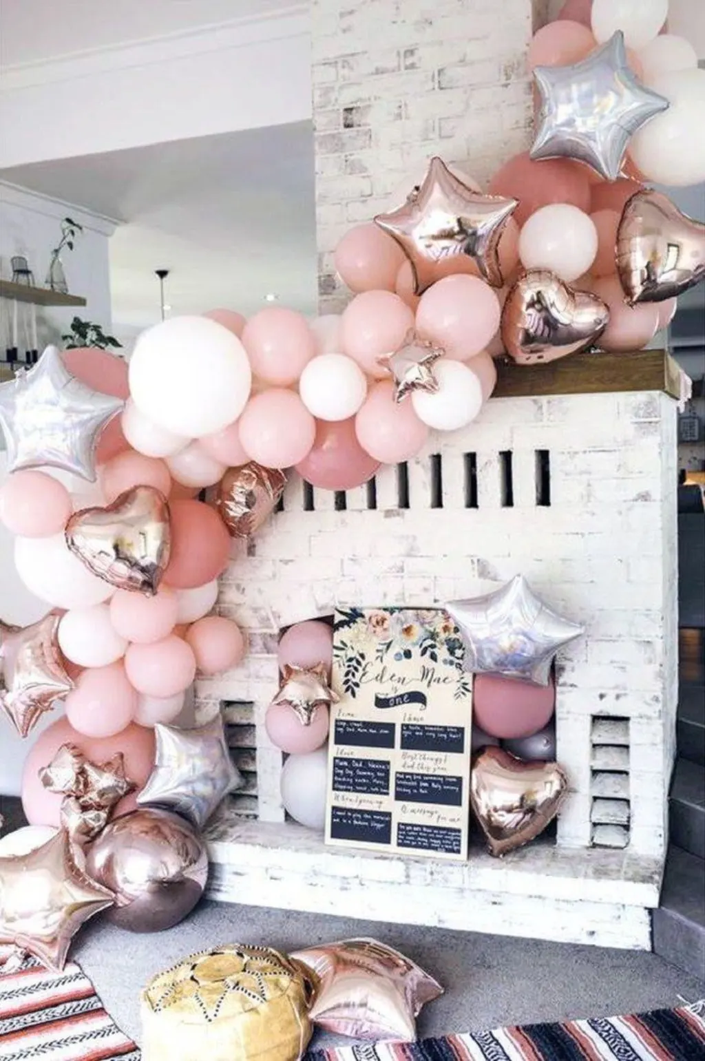 Sur Pinterest Décoration ballon anniversaire fille pour organiser une fête géniale