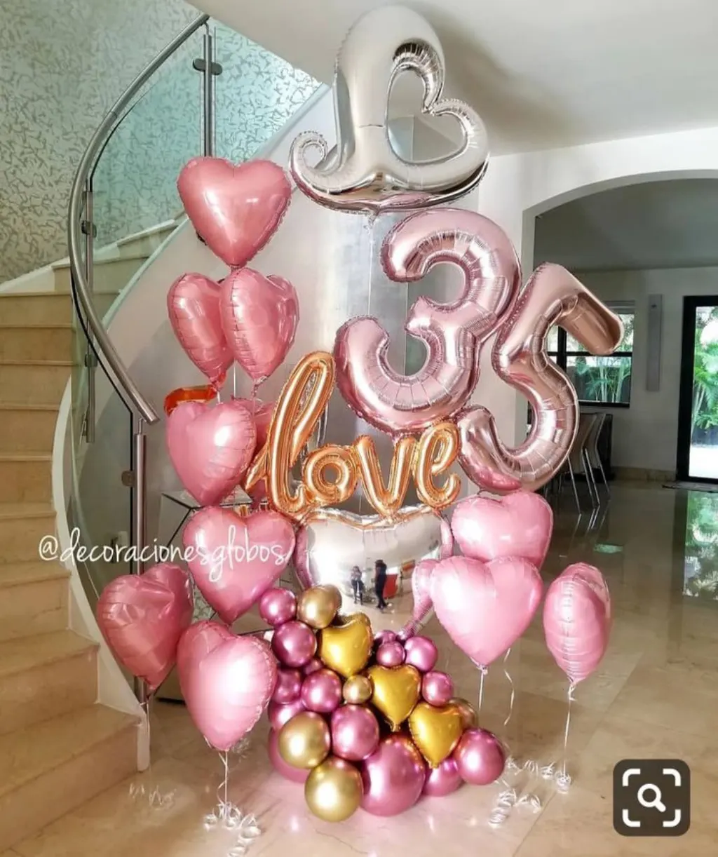 Sur Pinterest Balloon decorations
