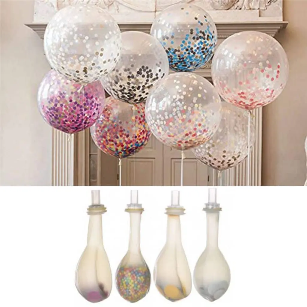 Sur Pinterest 20 Pcs Colorful Confetti Balloon Birthday Wedding Party Helium Balloon