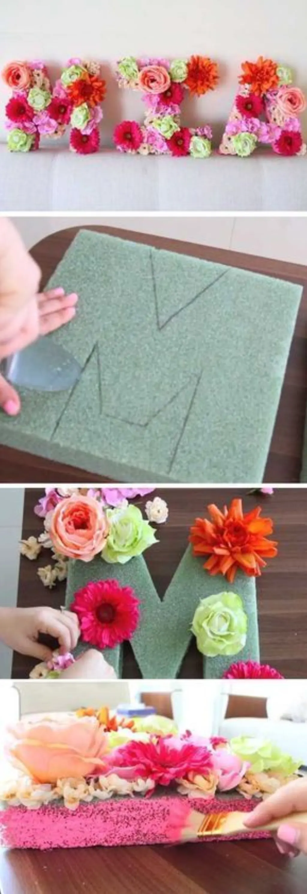 Sur Pinterest Maybe making a first name letter for the doors of the bedrooms? That
