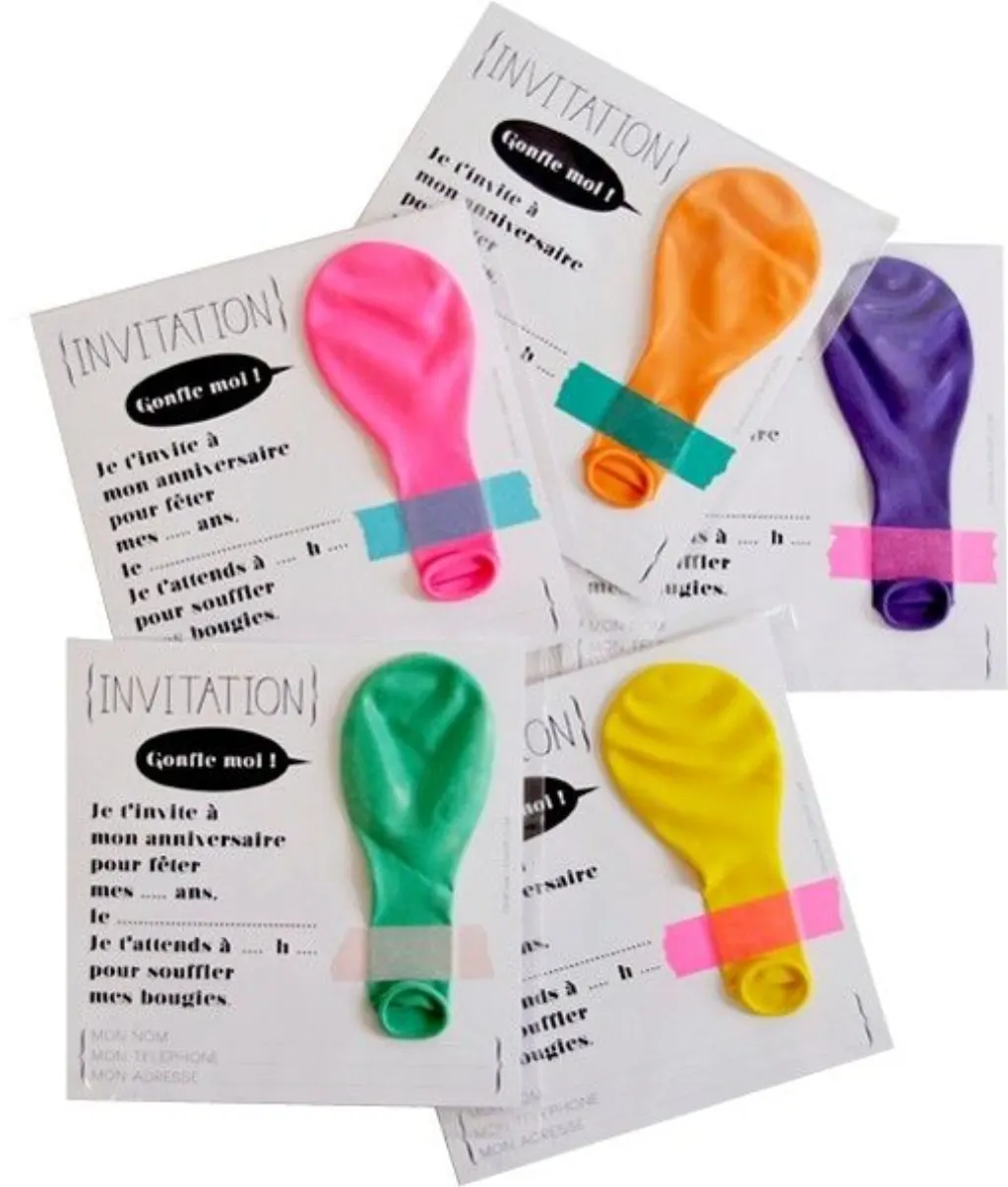 Sur Pinterest Carte anniversaire avec ballon de baudruche