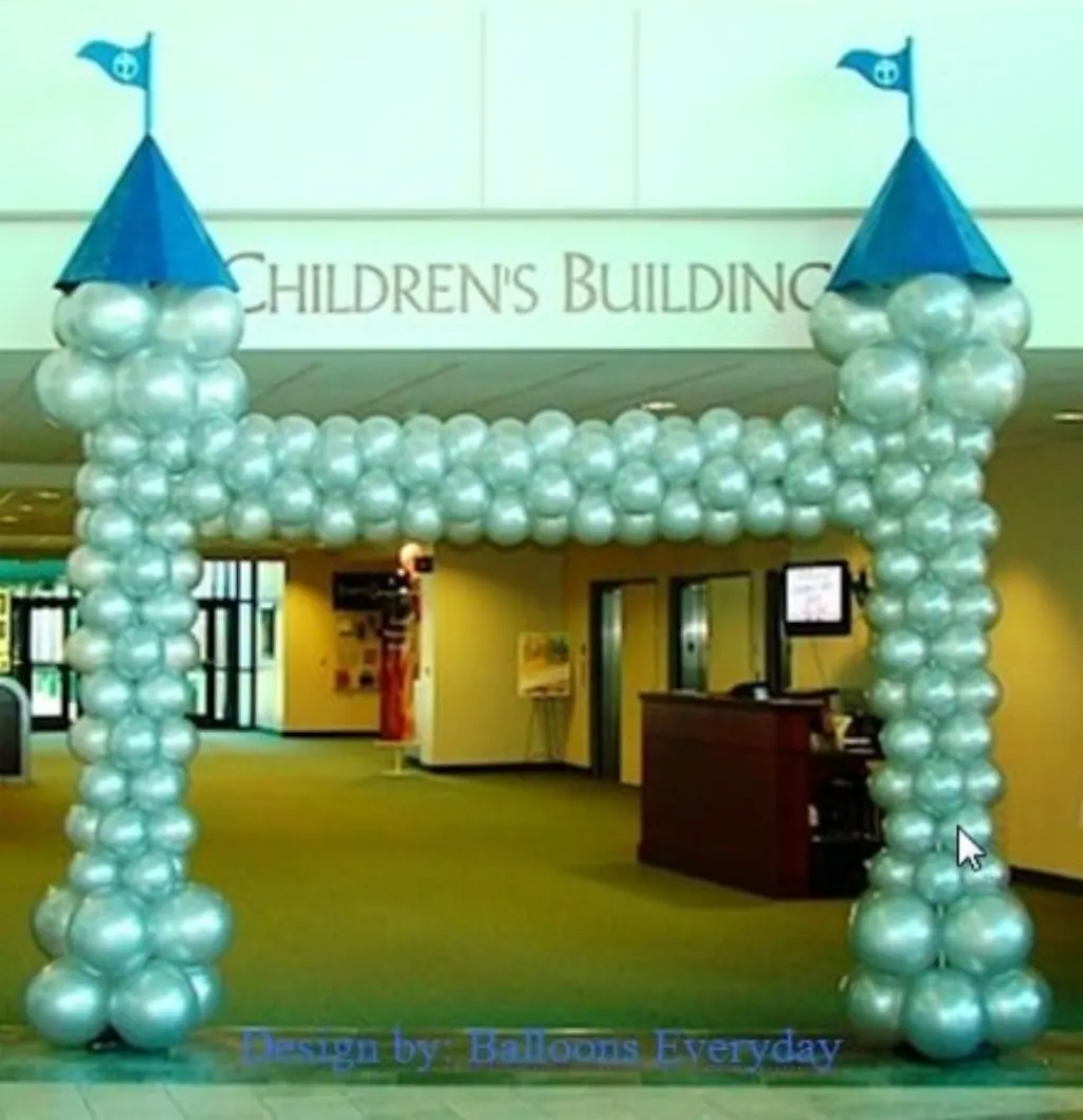 Sur Pinterest Castle Balloon Arch
