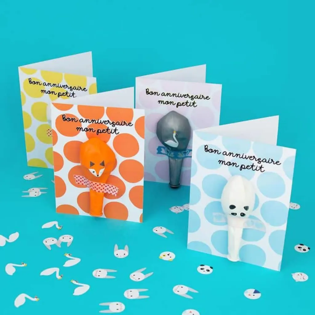 Sur Pinterest Cartes d’anniversaire ballons