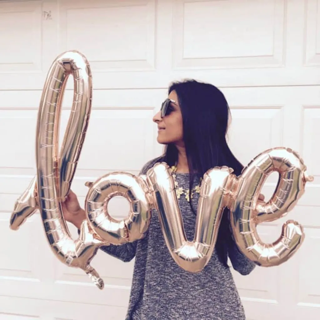 Sur Pinterest 1 Pc Wedding Decoration Mariage Foil Balloons Love Valentine Party