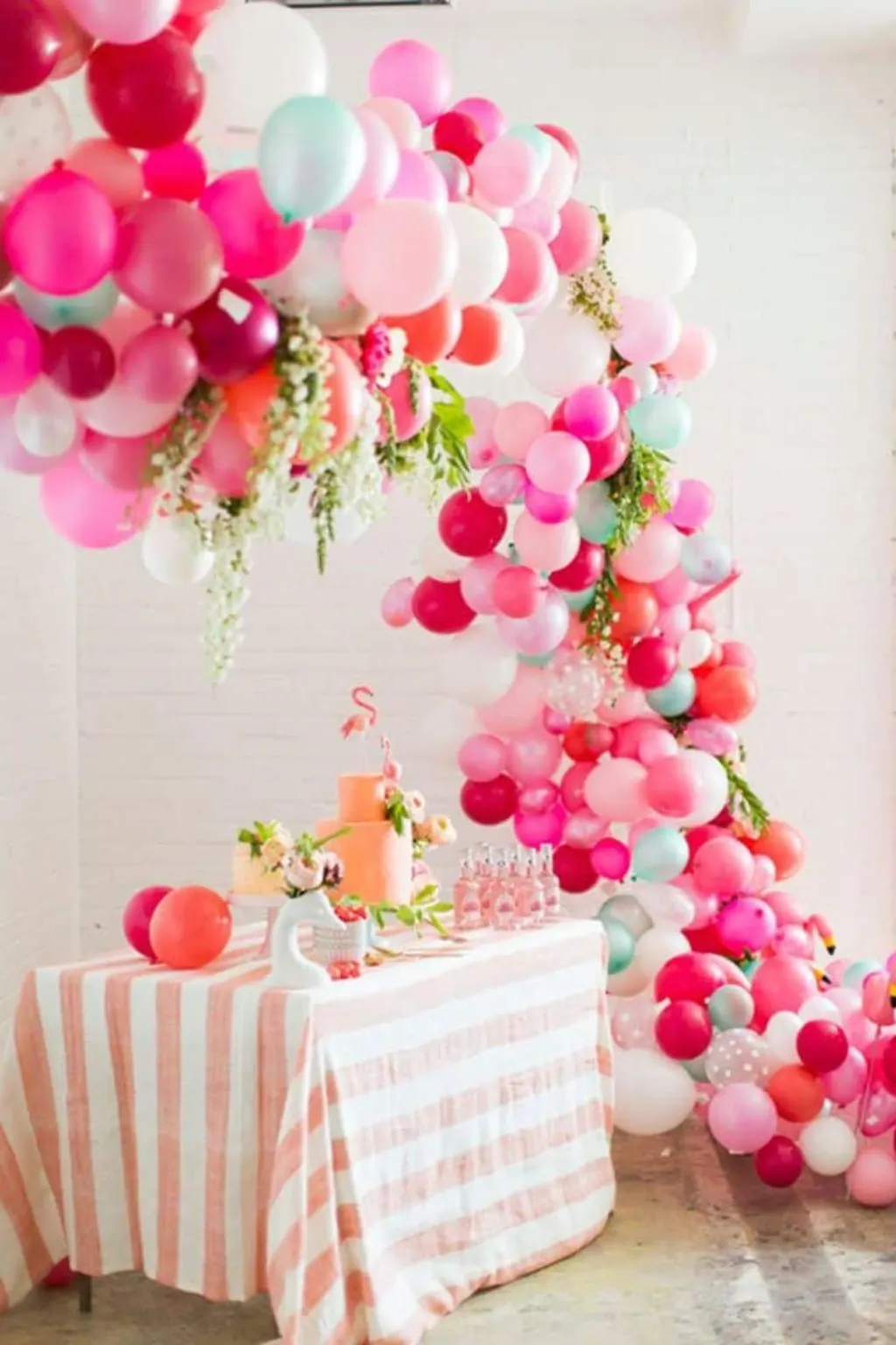 Sur Pinterest Décoration ballon anniversaire fille pour organiser une fête géniale