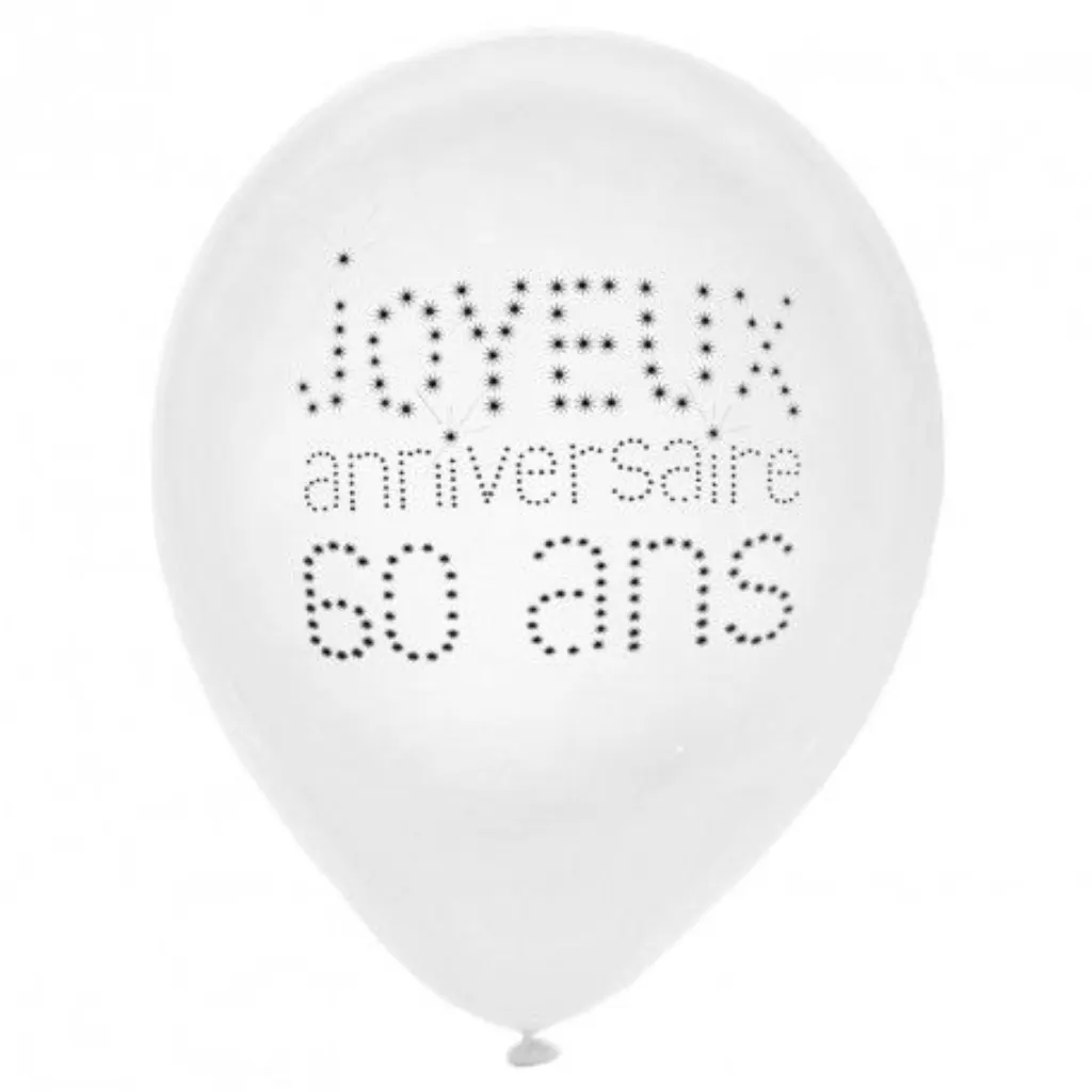 Sur Pinterest 8 ballons anniversaire 60 ans fantastiques