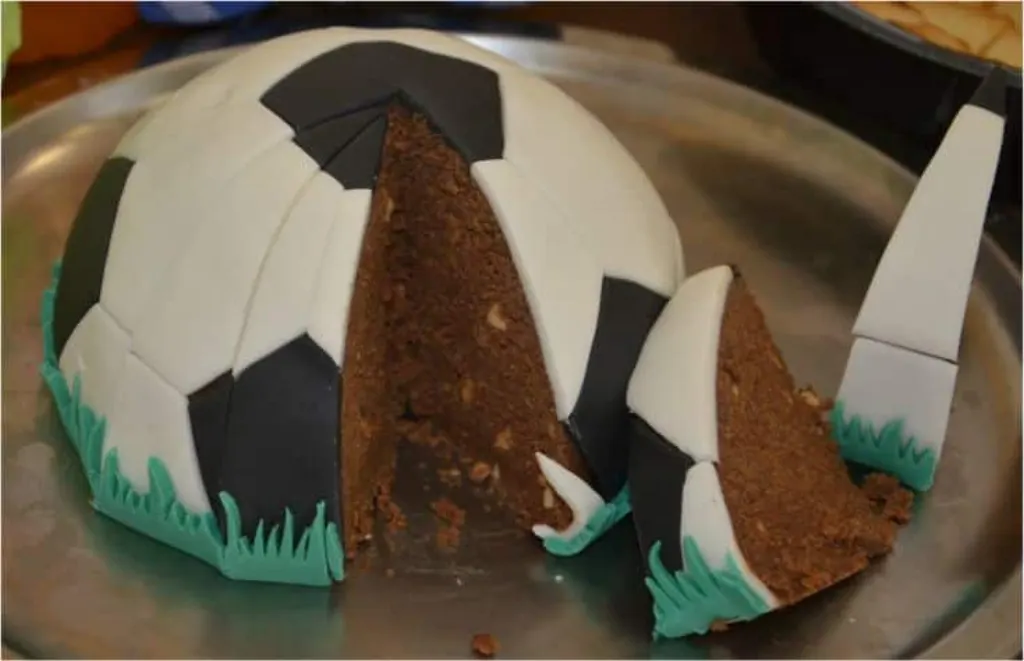 Sur Pinterest gâteau ballon de foot
