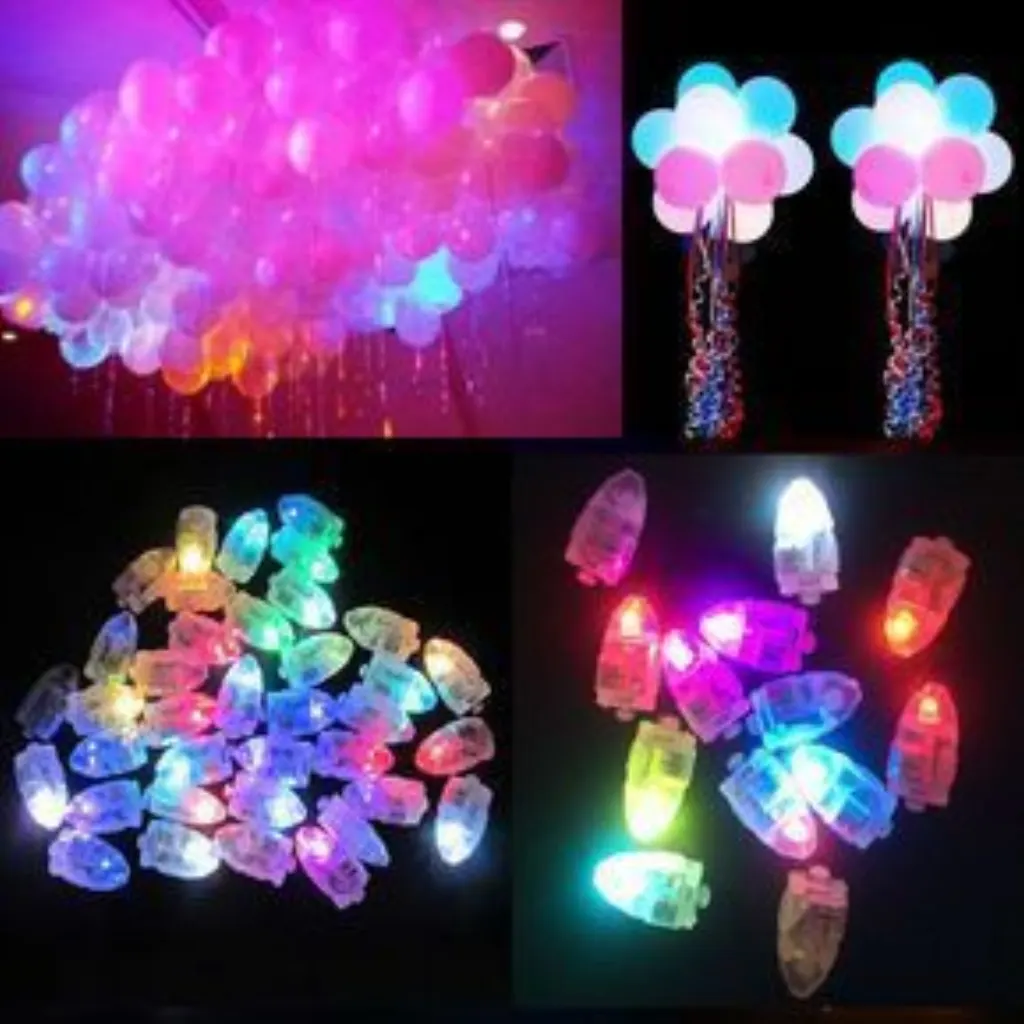 Sur Pinterest 50Pc Waterproof LED Light for Paper Lantern Ballon Wedding Party Xmas