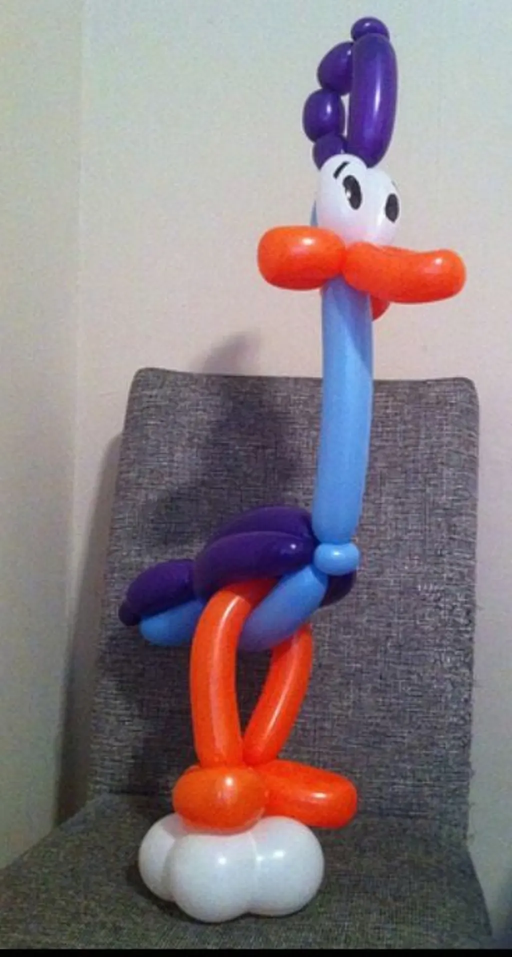 Sur Pinterest Roadrunner balloon decoration. #roadrunner #balloon #sculpture #twist