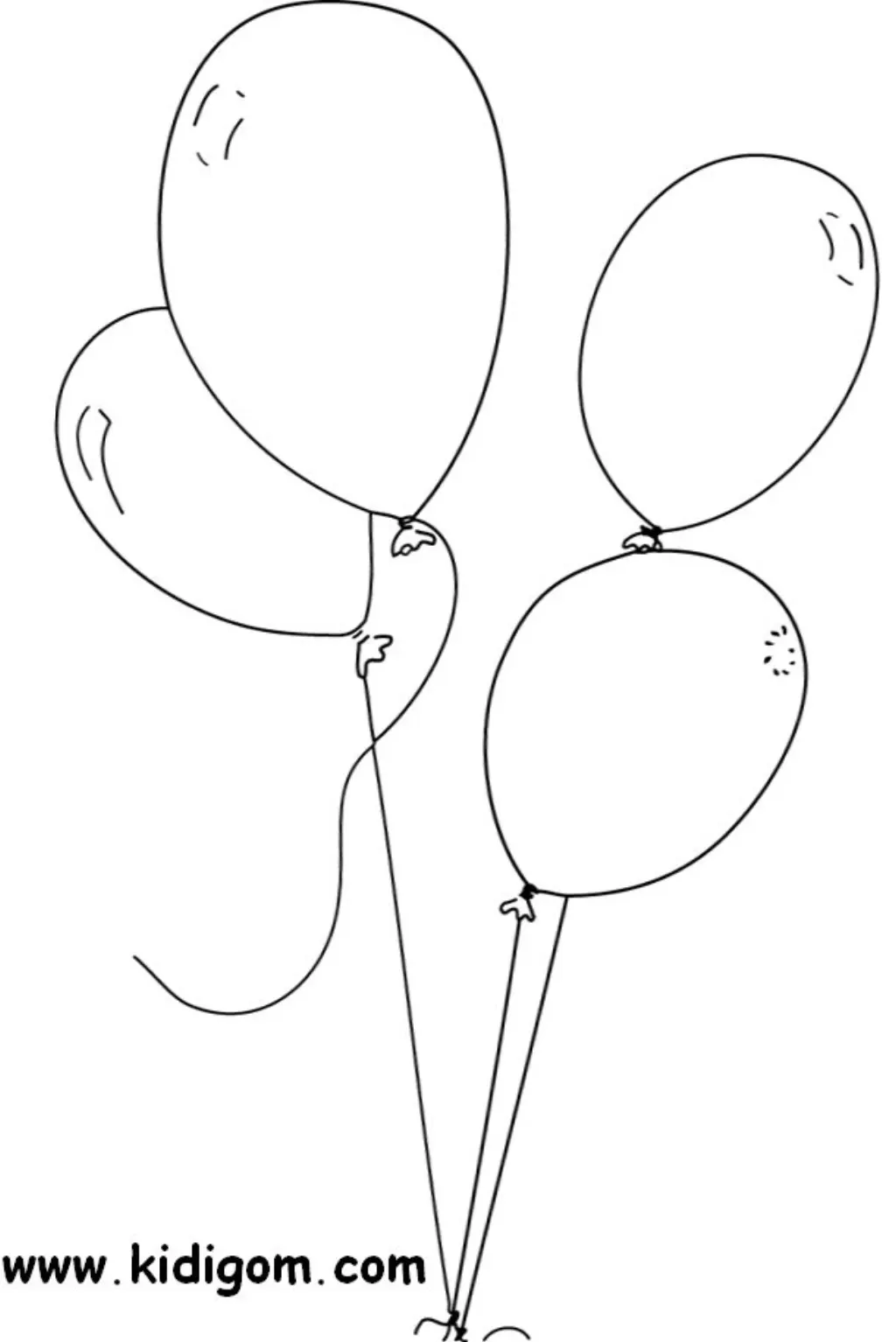 Sur Pinterest Dessin De Ballon De Baudruche – AZ Coloriage
