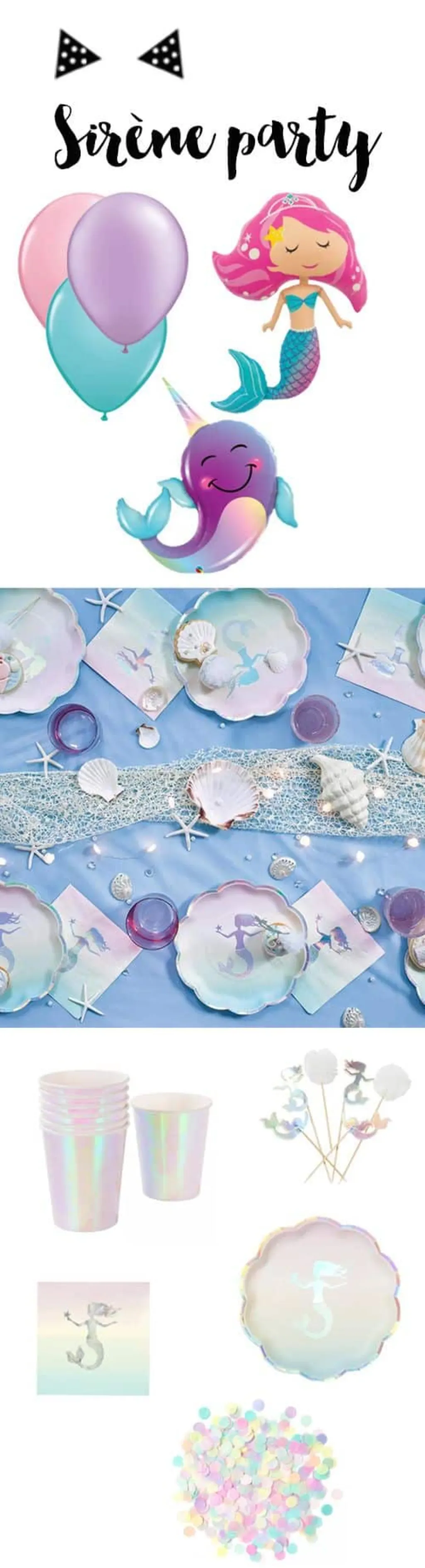 Sur Pinterest Sirène Party