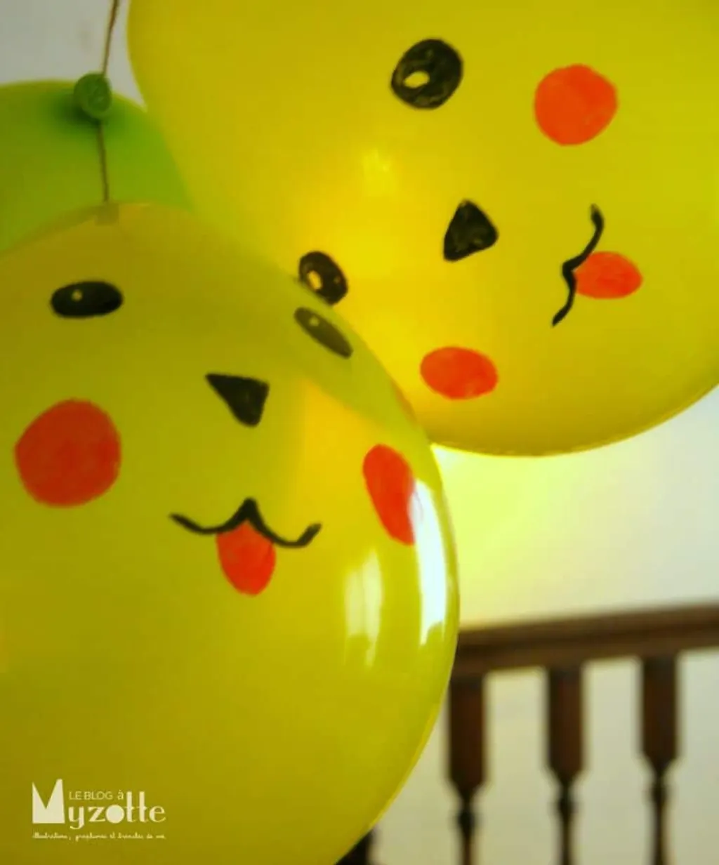 Sur Pinterest les ballons pikachu