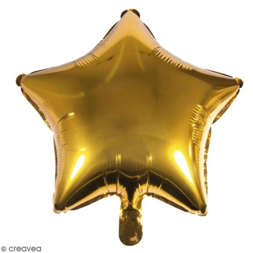 Sur Pinterest Ballon Aluminium – Etoile – Doré – 1 pce