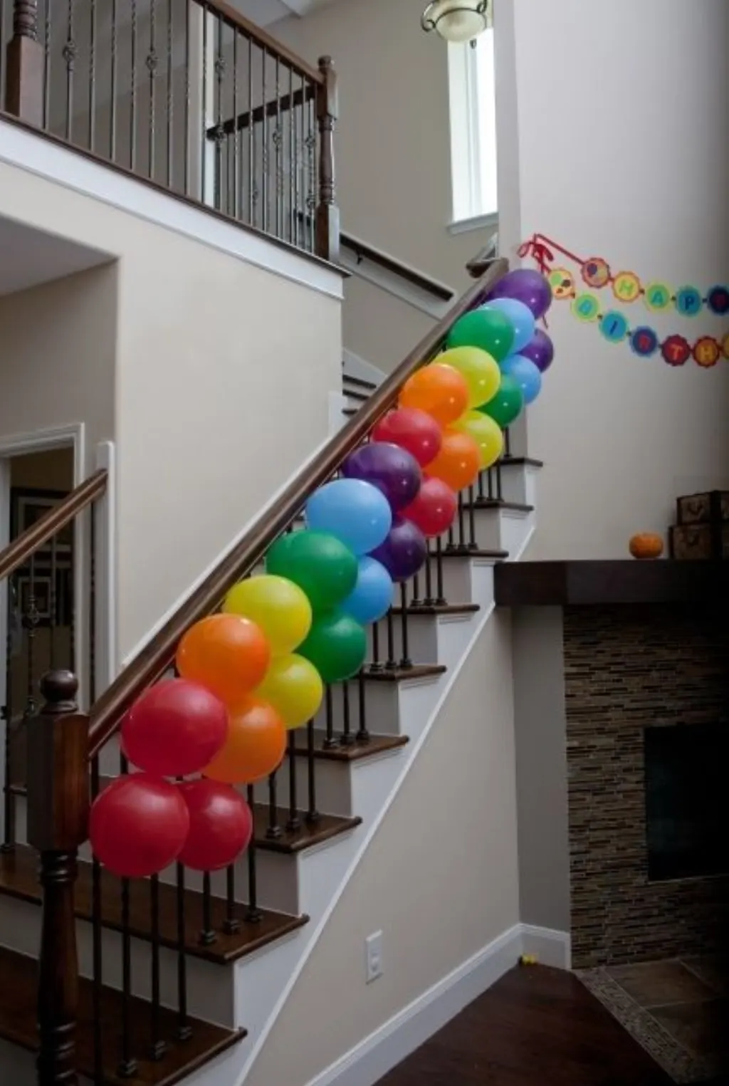 Sur Pinterest Photo 13 of 13: Rainbow Balloons / Birthday « Katelyn's Balloon