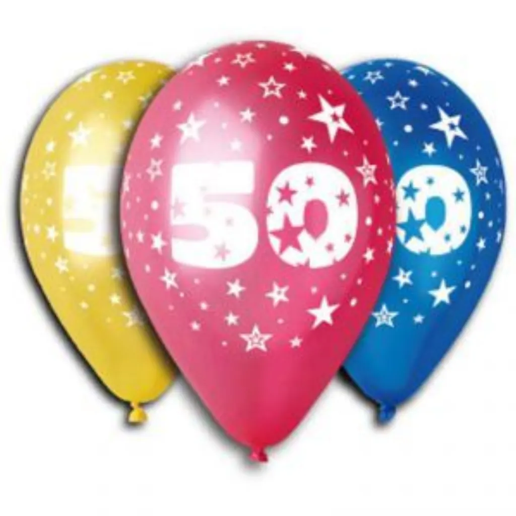 Sur Pinterest Sachet de 10 ballons metal multi nombre 50