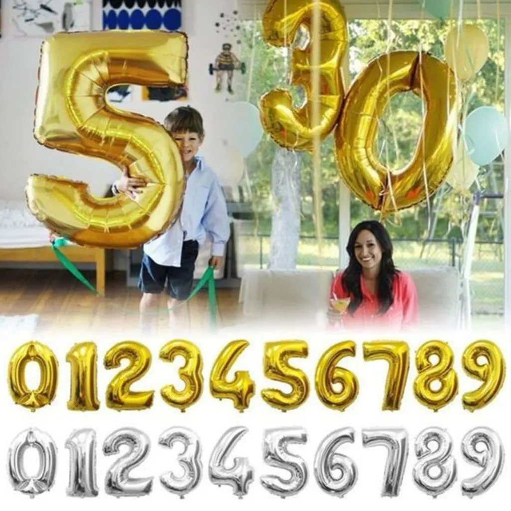 Sur Pinterest Ballon Anniversaire Chiffre 80cm