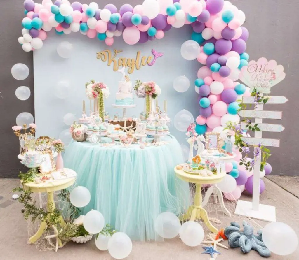 Sur Pinterest Décoration ballon anniversaire fille pour organiser une fête géniale