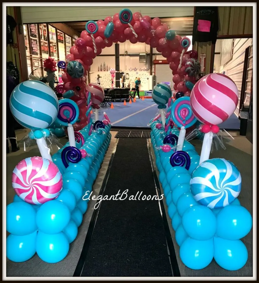 Sur Pinterest Candy themed party #ballooncandy www.elegantballoo