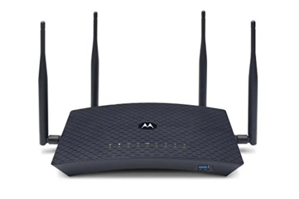 MOTOROLA Routeur Gigabit intelligent 4x4 WiFi WiFi avec gamme étendue, modèle MR2600