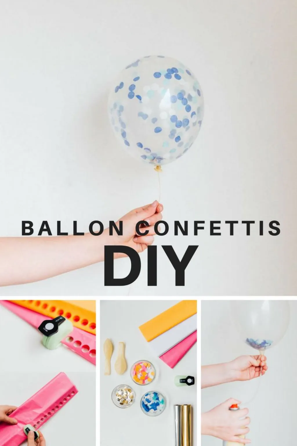 Sur Pinterest Le ballon confettis