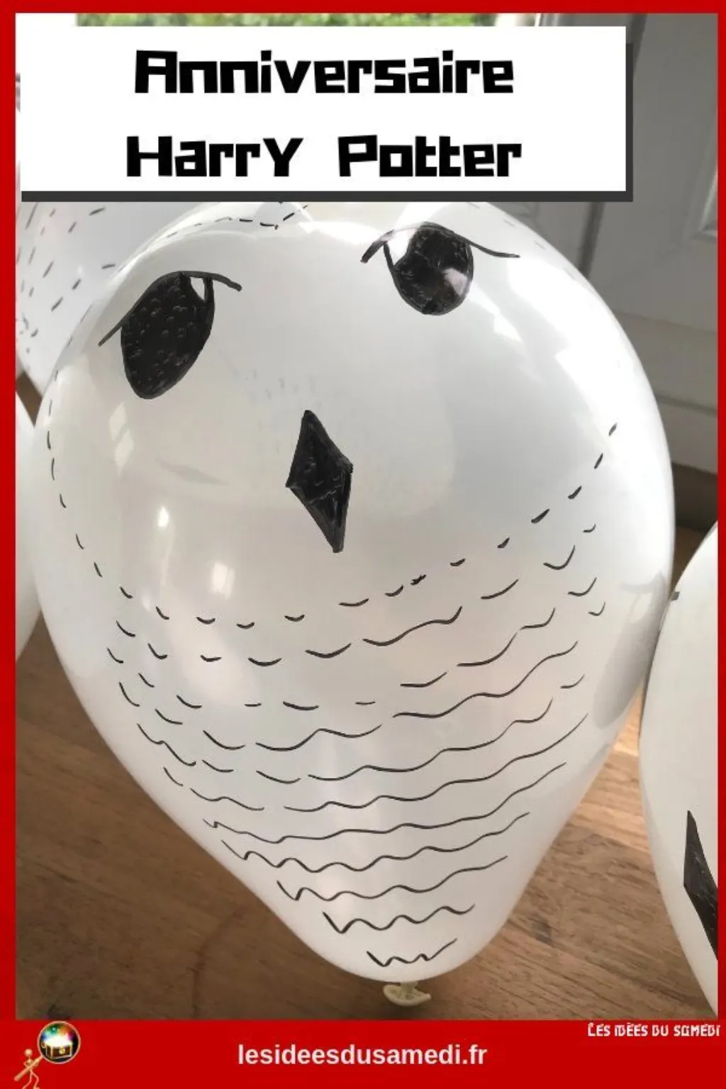 Sur Pinterest Téléharger une déco d’anniversaire Harry Potter en français facile à