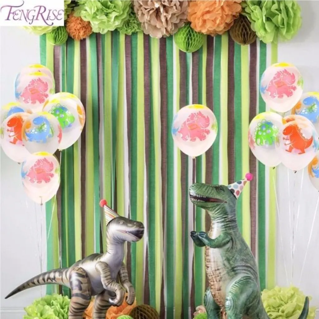 Sur Pinterest FENGRISE Birthday Party Decorations Kids Dinosaur Party Balloon