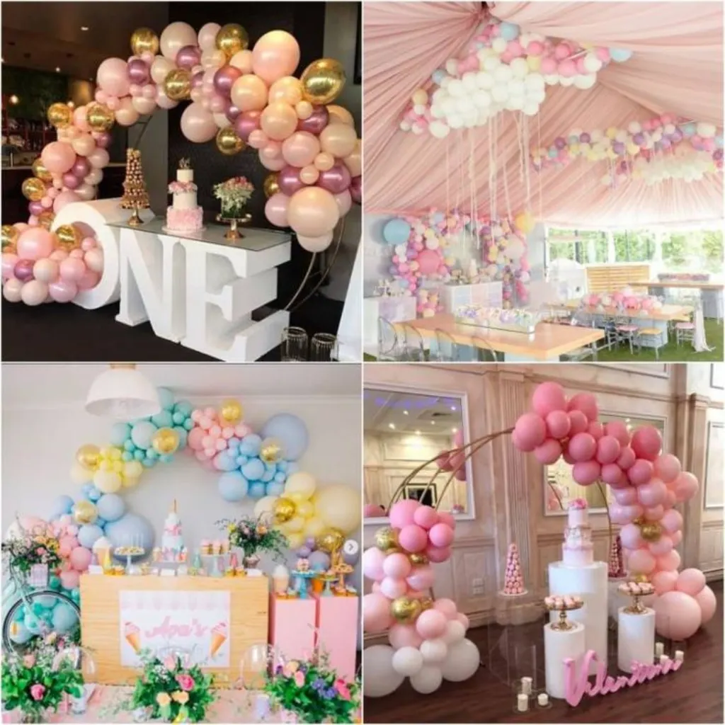 Sur Pinterest Décoration ballon anniversaire fille pour organiser une fête géniale