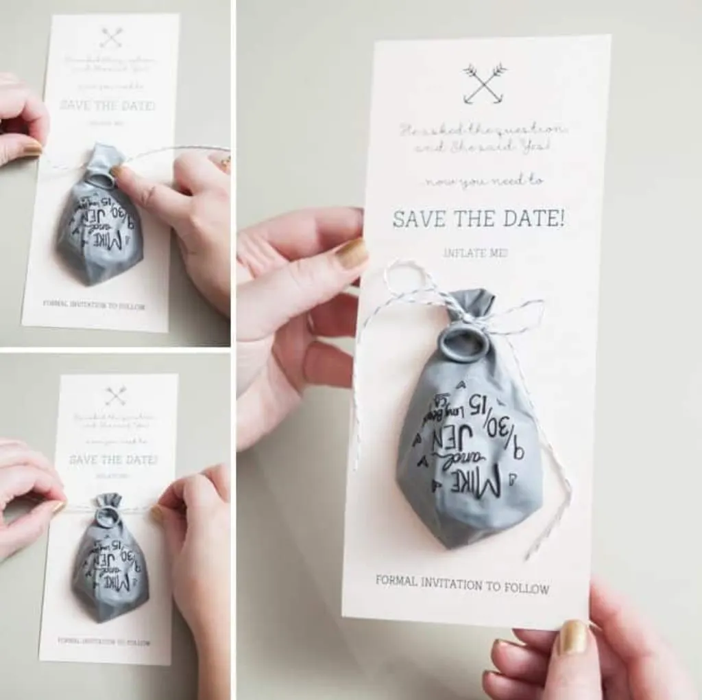 Sur Pinterest Learn how to make a Sharpie Balloon Invitation!