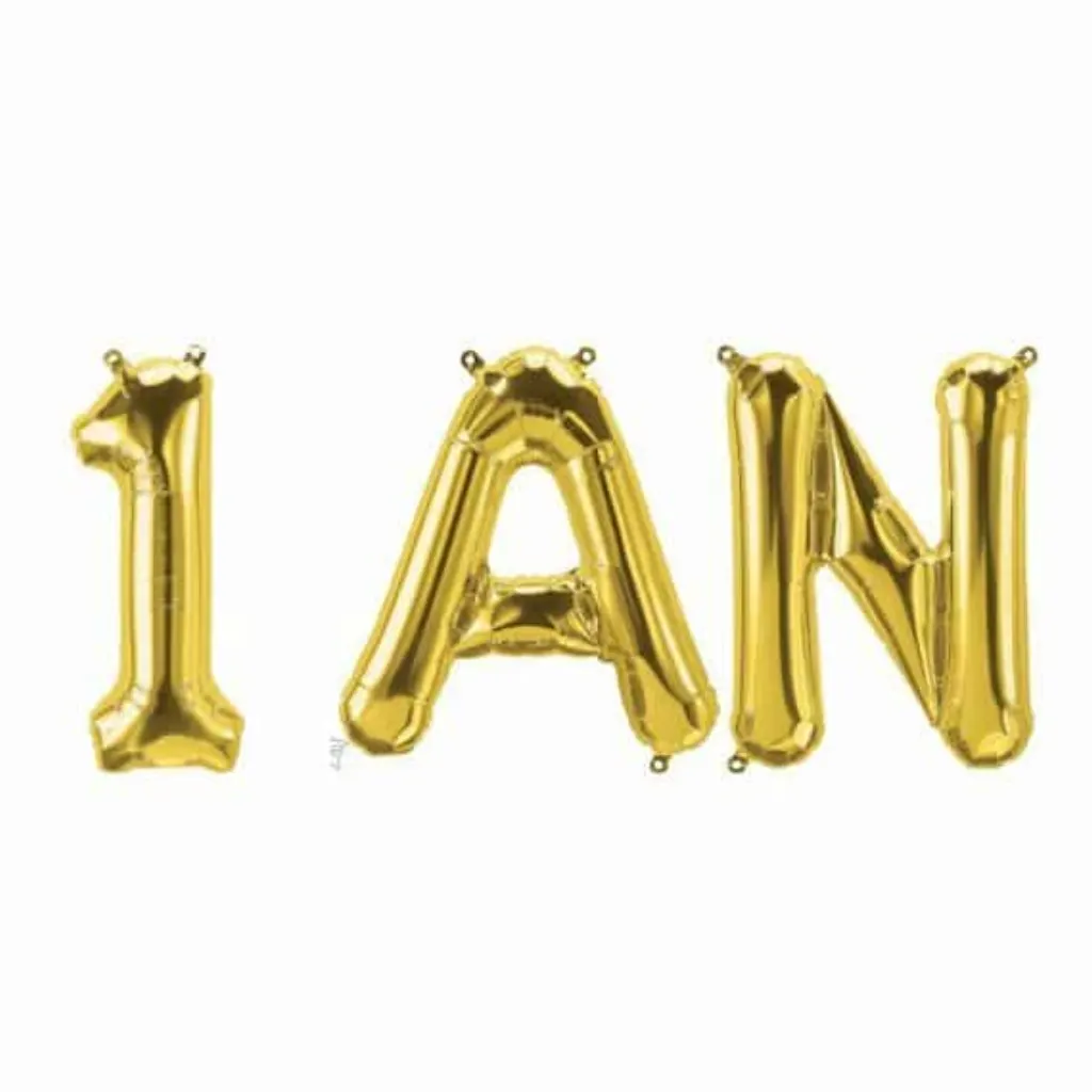 Sur Pinterest Ballons d’anniversaire 1 an bébé – or