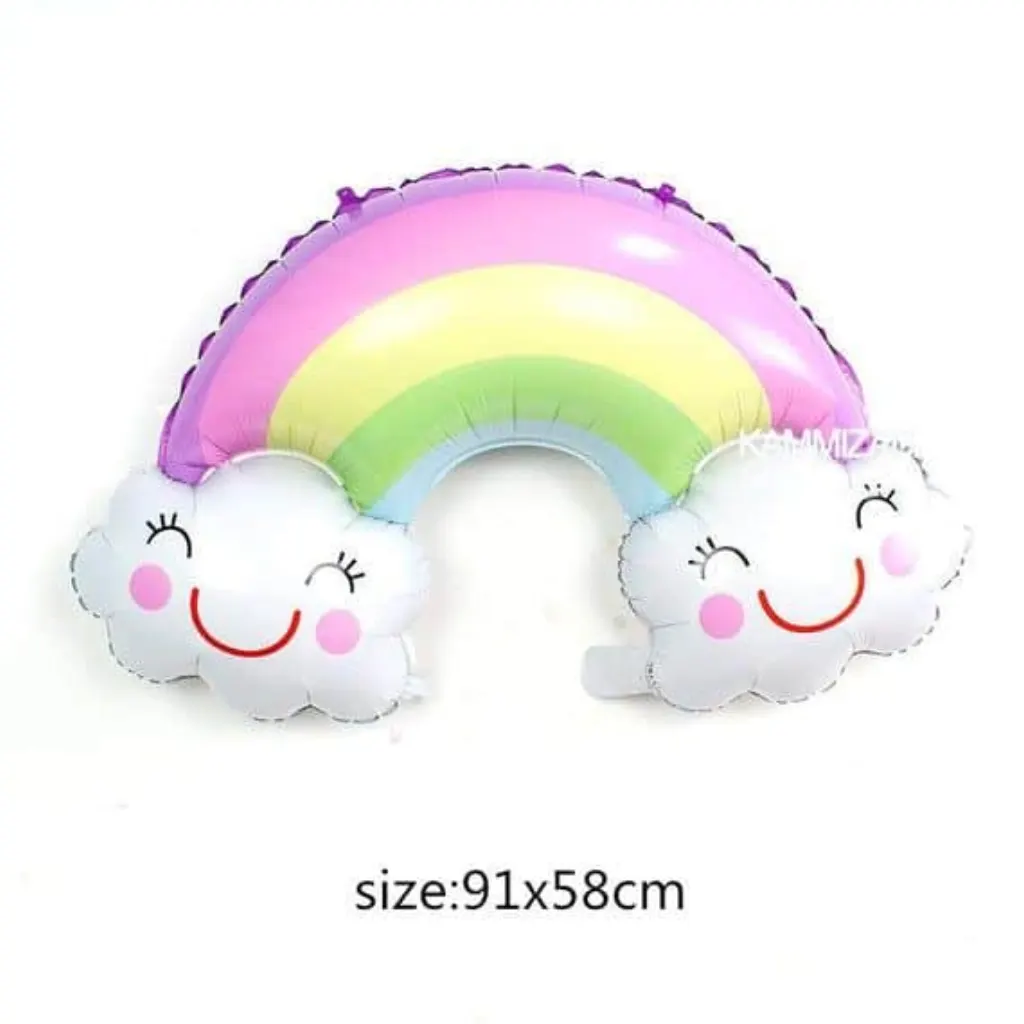 Sur Pinterest 36″ Balloons Rainbow Cloud Balloons Birthday Party Decorations Kids