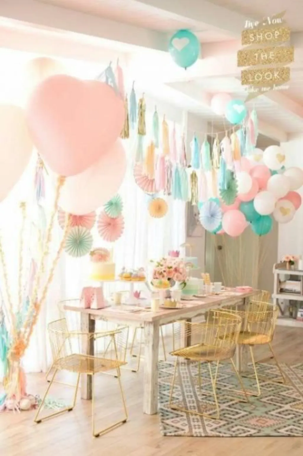 Sur Pinterest Birthday party dcoration for girls color schemes 30 Ideas